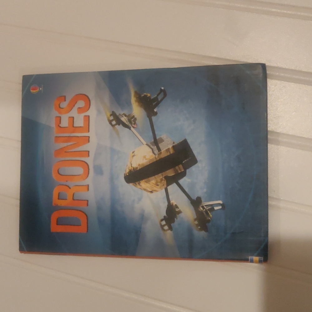 Usborne Kids Flexibound Book About Drones 80 Pages